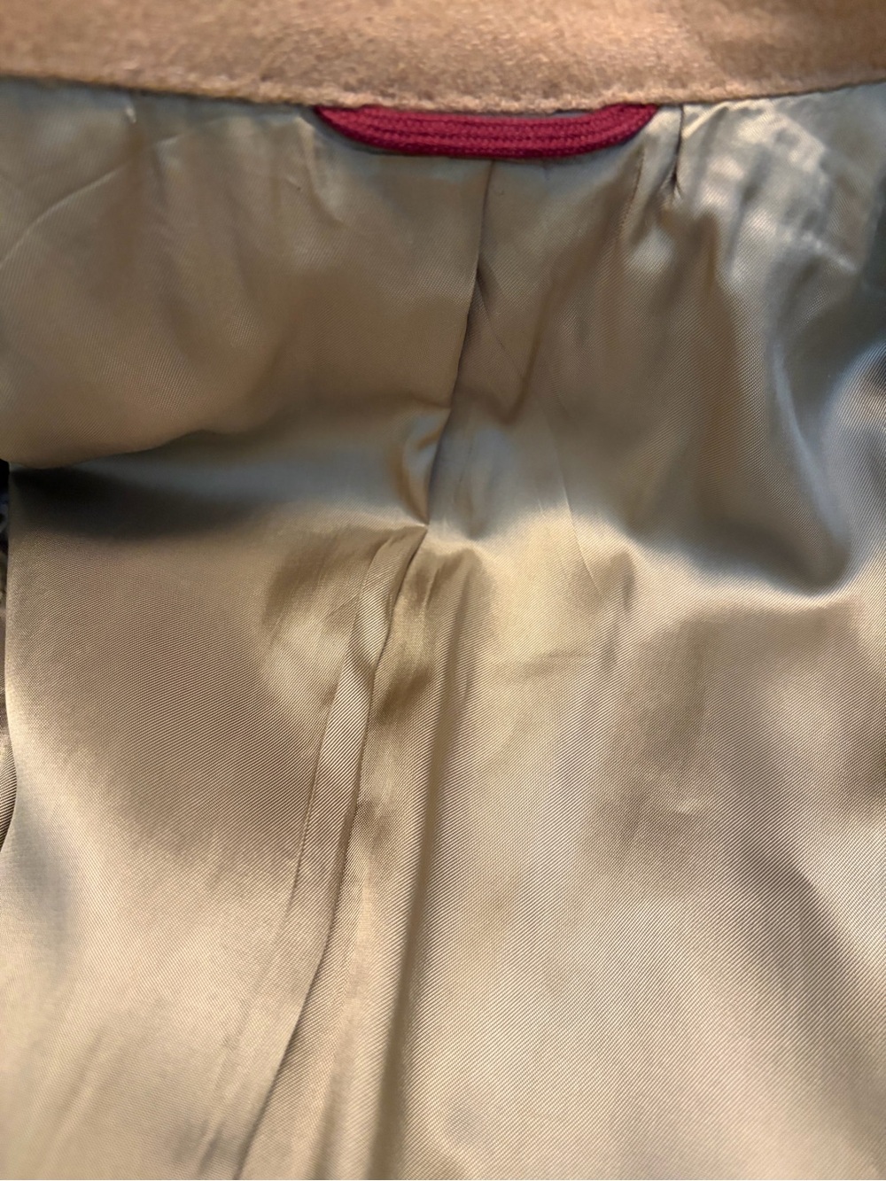 Vtg 70’s 100% Camel Hair Hart Schaffner Marx Sport Coat Blazer 40R - Picture 9 of 15